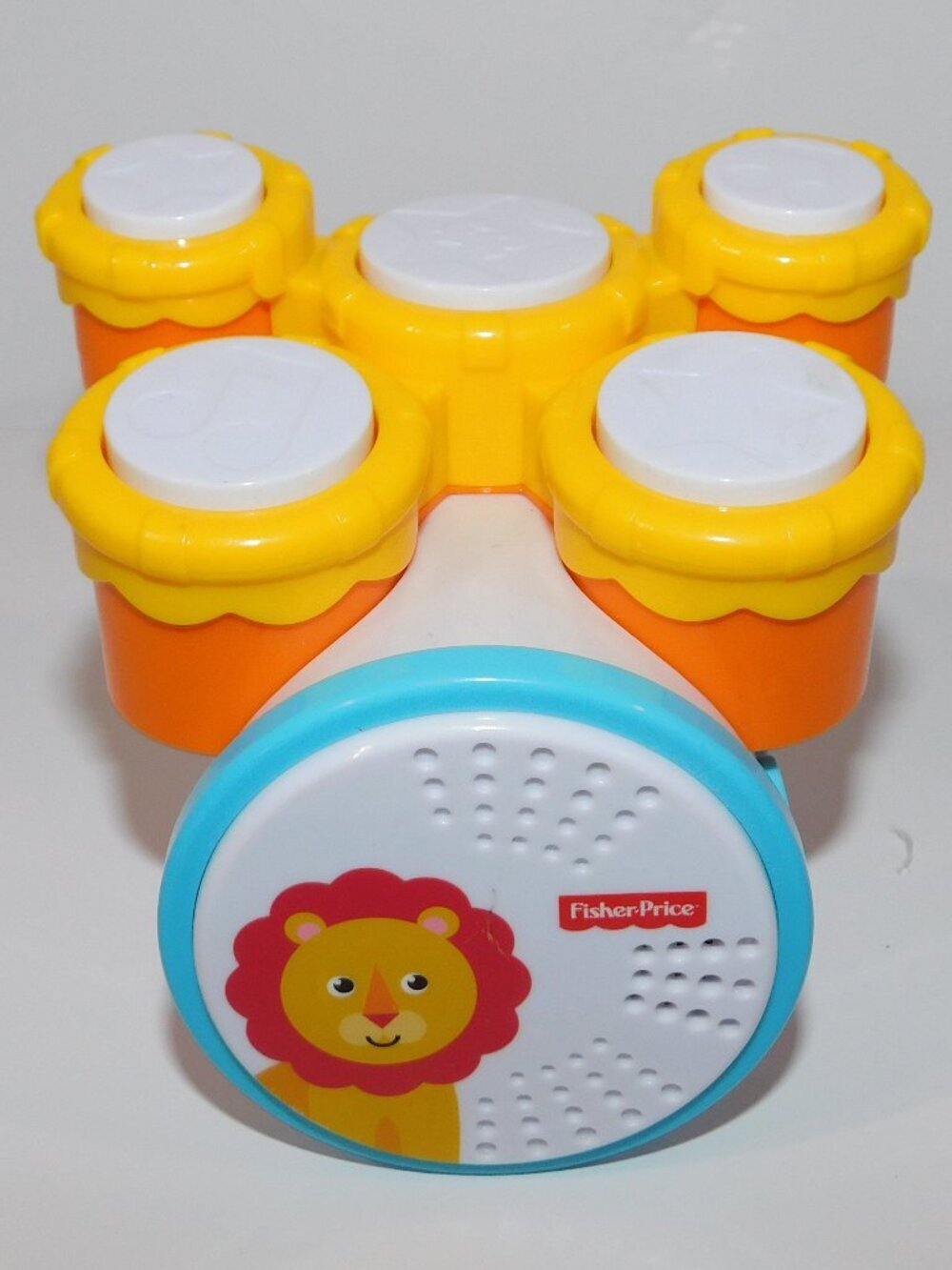 Fisher Price 2018 Big Boom Band baby Drum Set electronic Toy with Sound